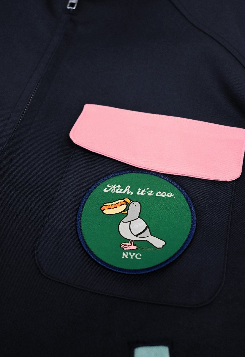 "Nah, it's coo" woven patch